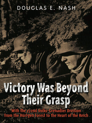 cover image of Victory Was Beyond Their Grasp